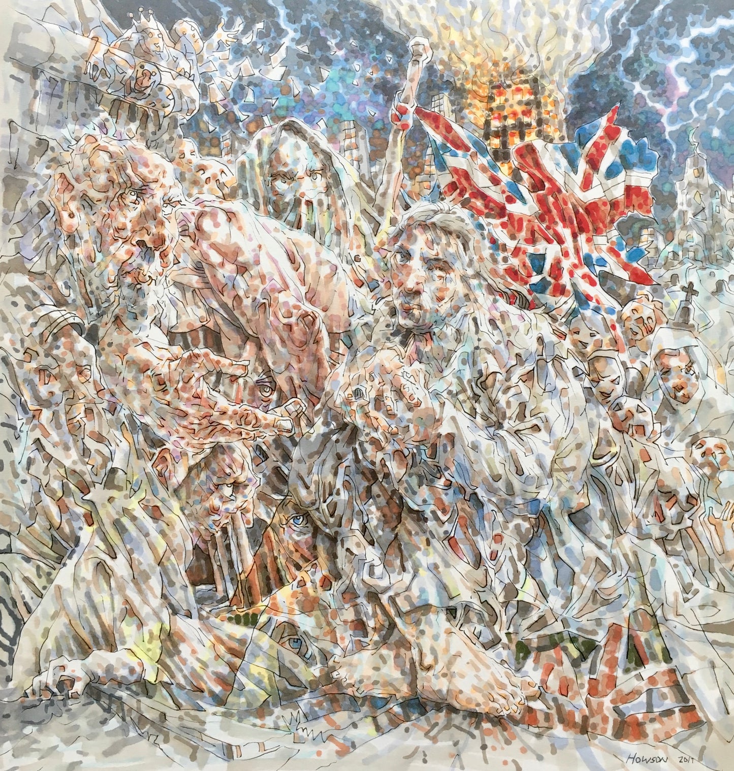 Original European Dreams by Peter Howson