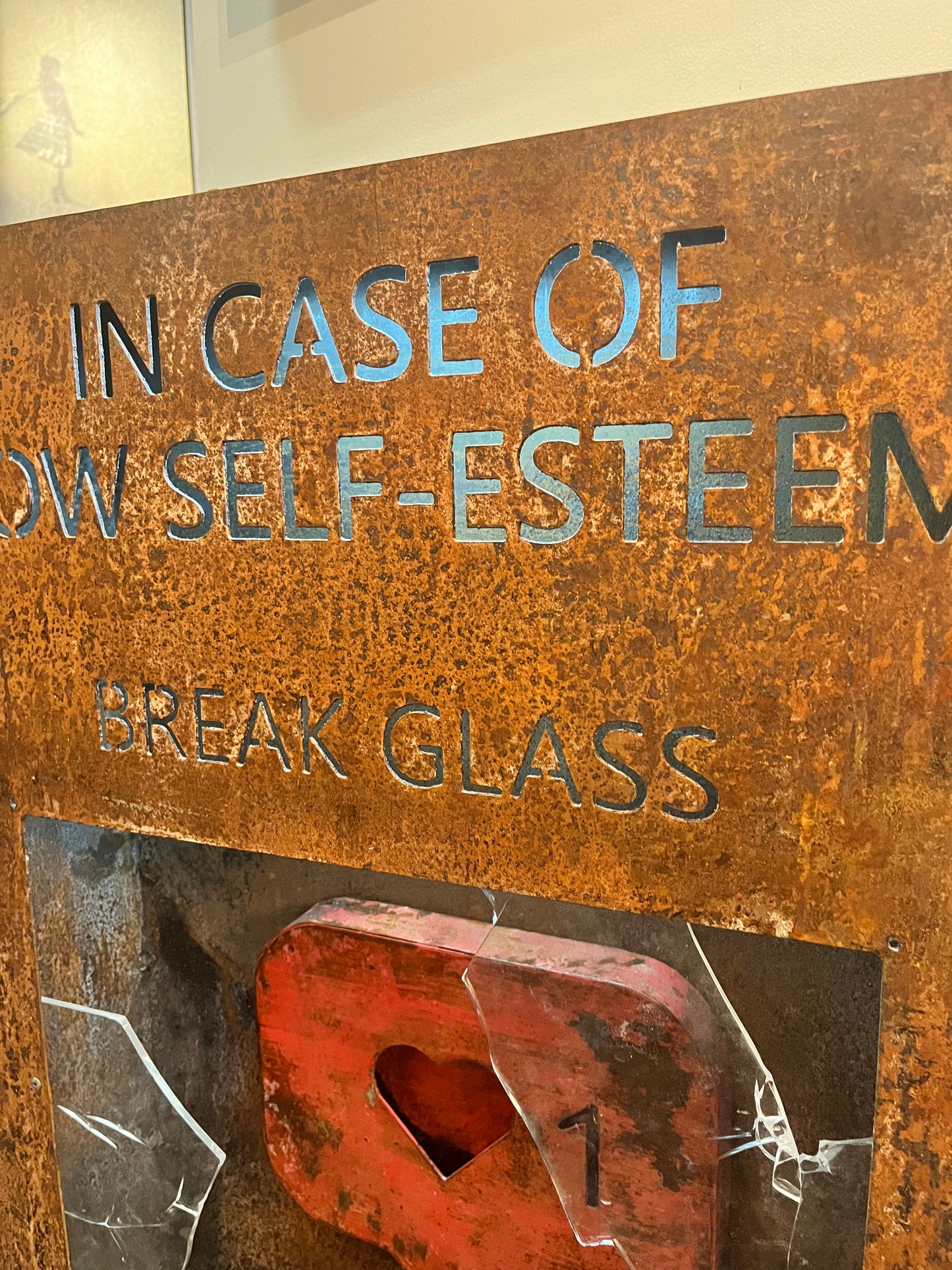 Break Glass Instagram by Rebel Bear (LARGE)