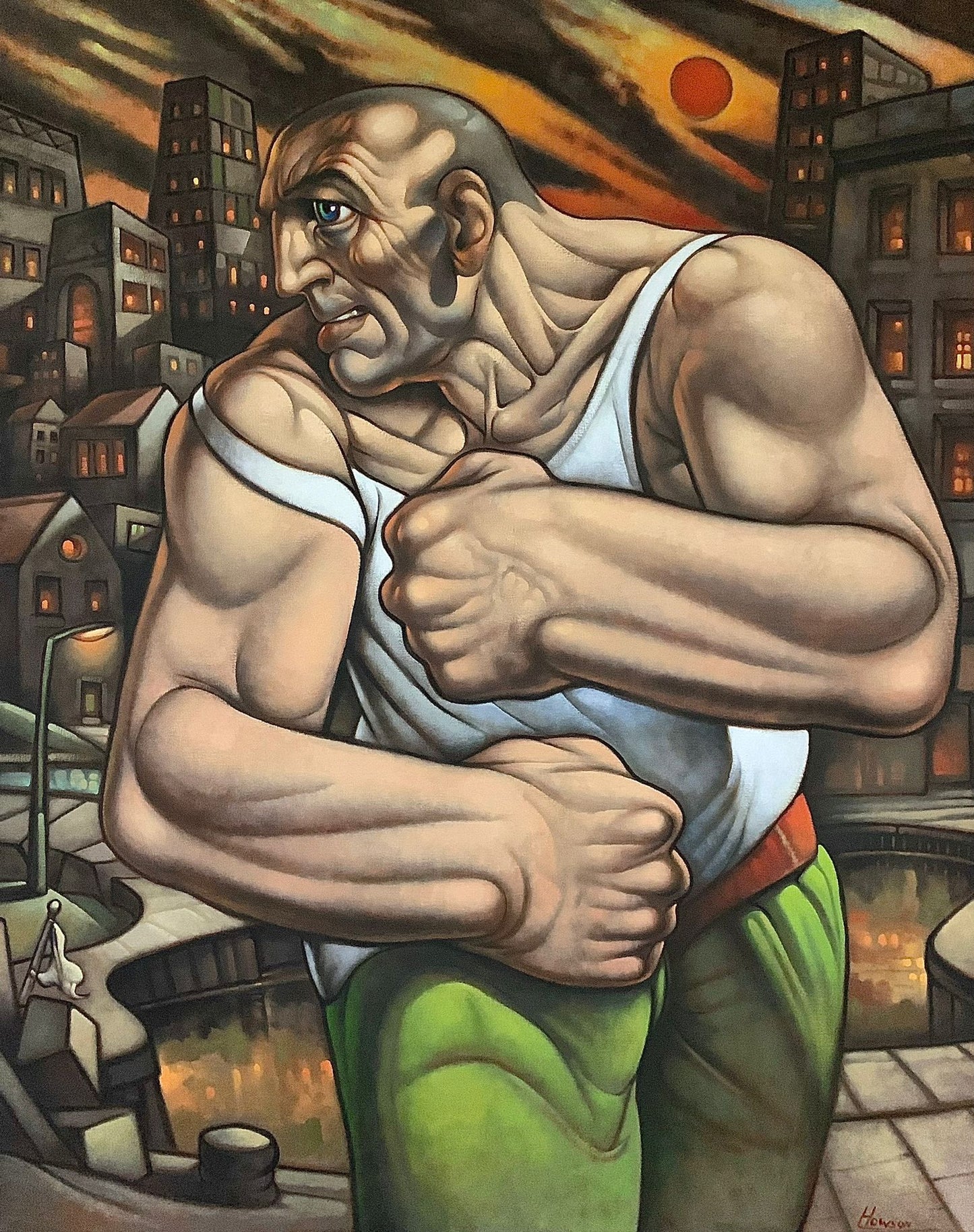 Original 'Kratos' by Peter Howson