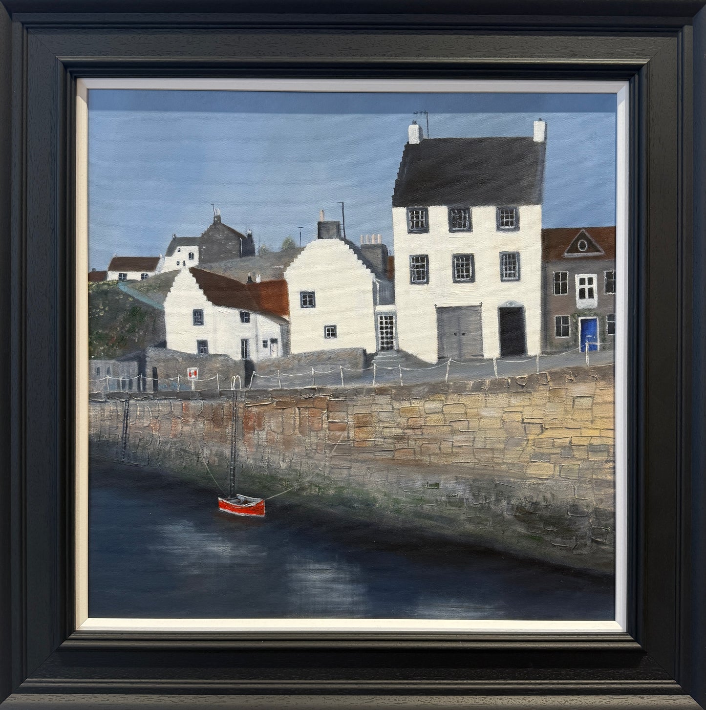Original Wee Red Boat Crail by Gill Knight