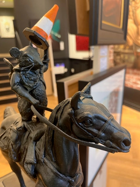 Tip Of The Cone Sculpture by Rebel Bear