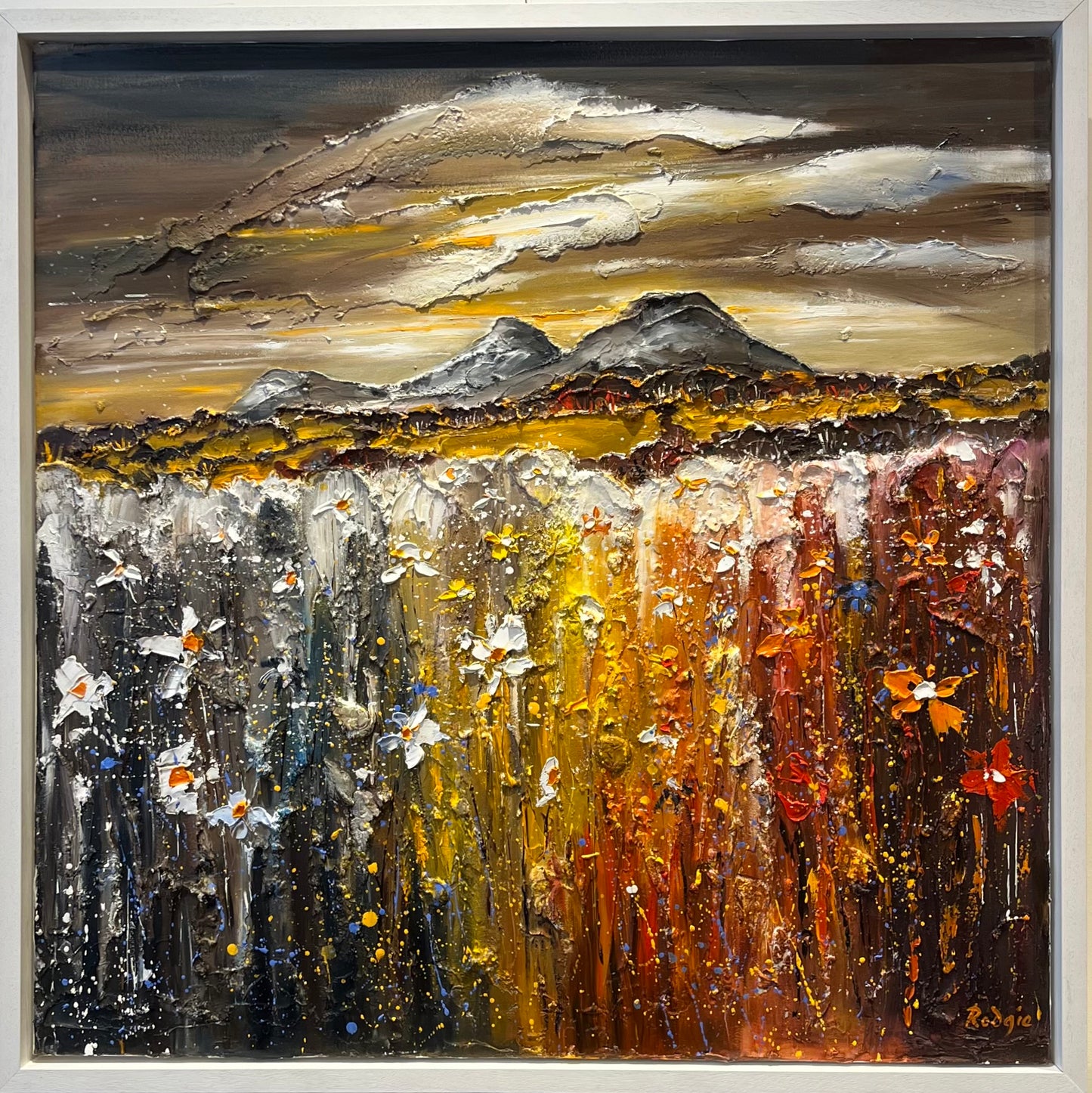 Original Border Sunrise by Lynn Rodgie