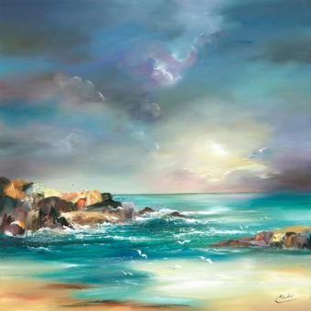 Blue Green Enchantment by Lillias Blackie