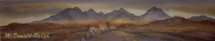 Across to the Cuillins by Gillian McDonald