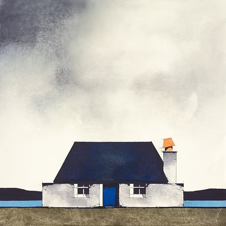 Tiree Cottage by Ron Lawson