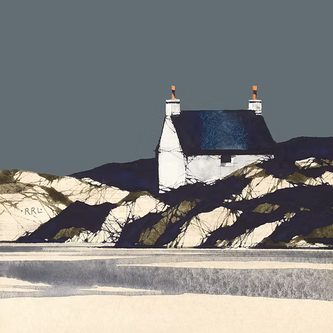 Uist Fishing Shed by Ron Lawson