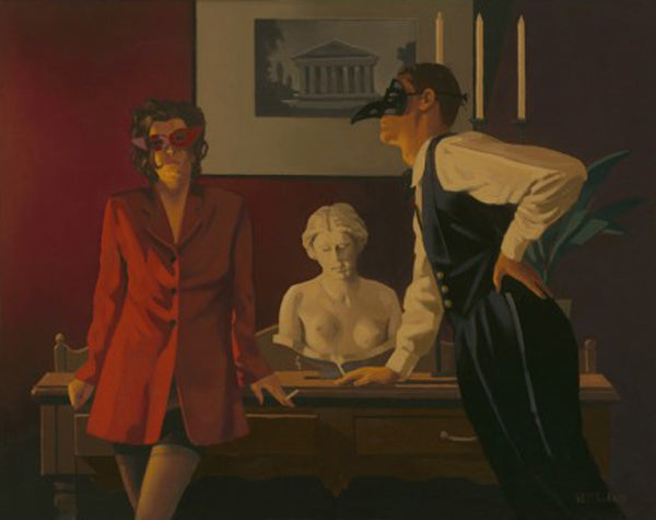 The Sparrow And The Hawk by Jack Vettriano