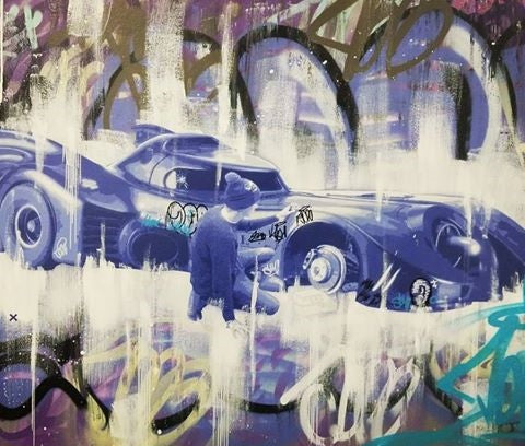 Original Batmobile by Zombiedan