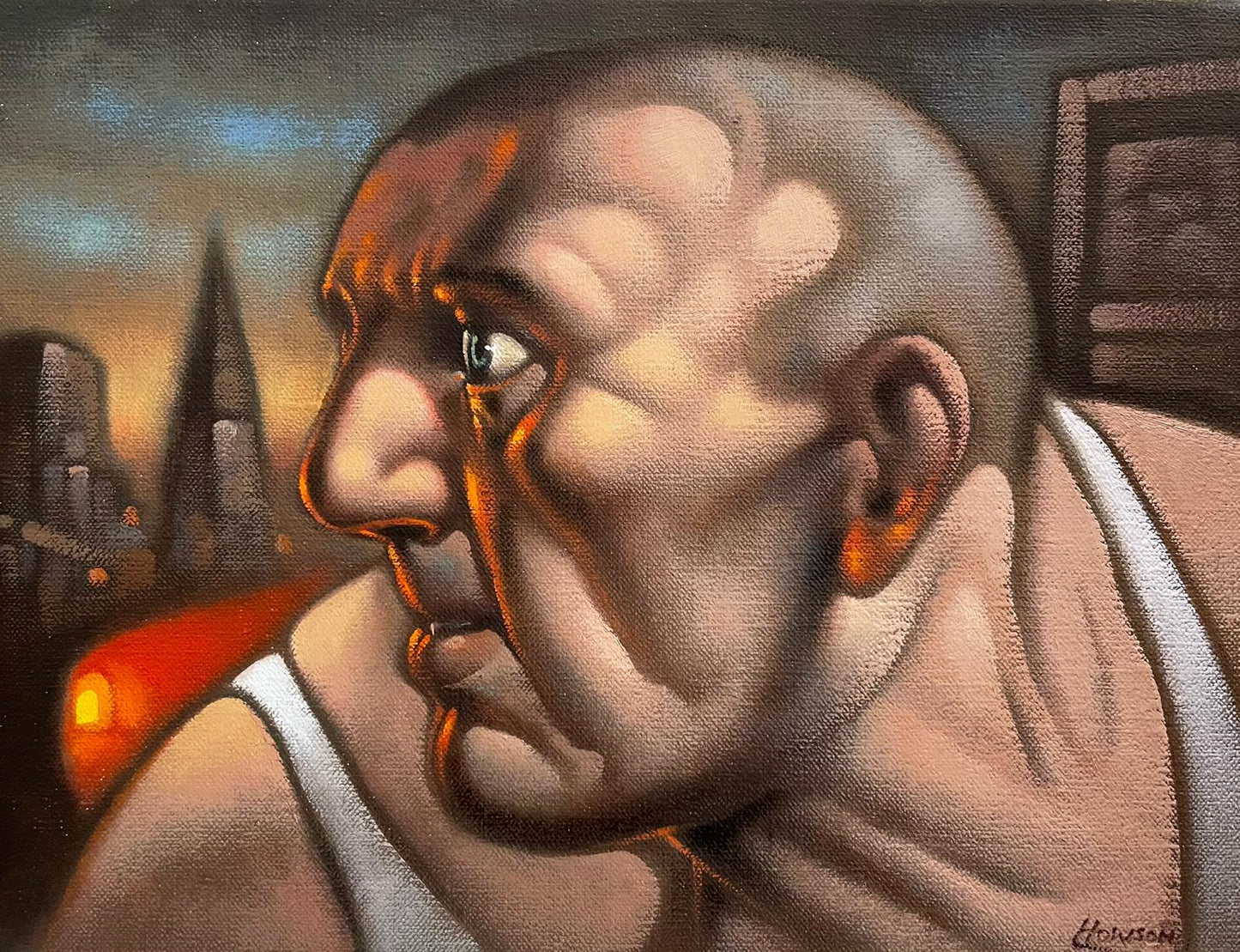 Original Estrada by Peter Howson