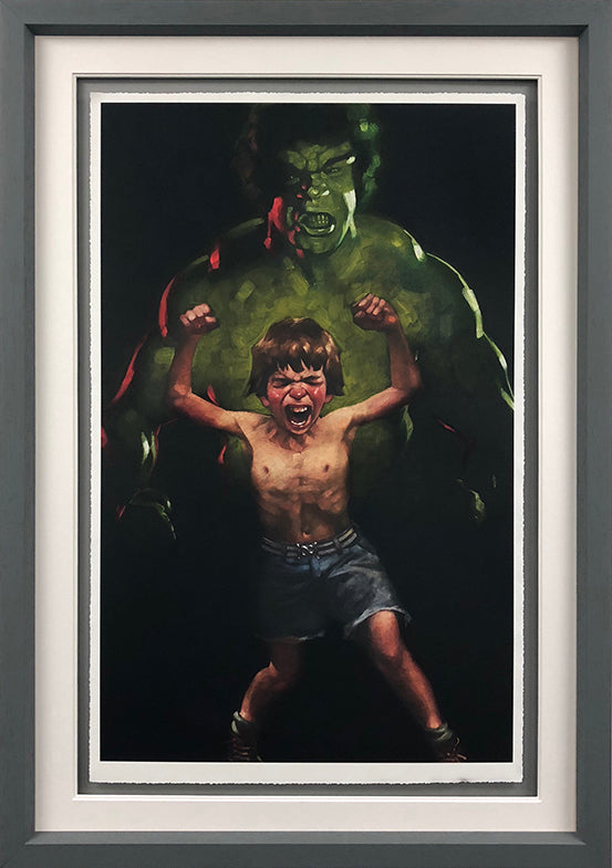 Dr Bruce Banner is Bathed in the Full Force of the Mysterious Gamma Rays by Craig Davison