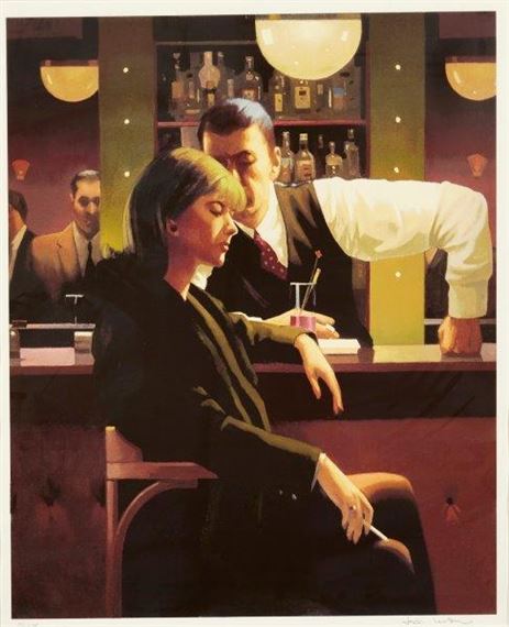 Cocktails and Broken Hearts by Jack Vettriano