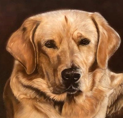 Original Golden Lab by Gordon Corrins
