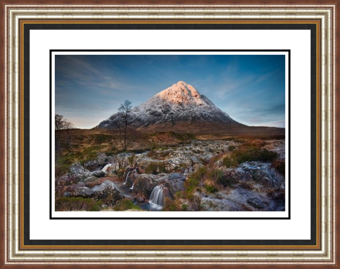 Bauchaille Etive Mor Sunrise by John Pow