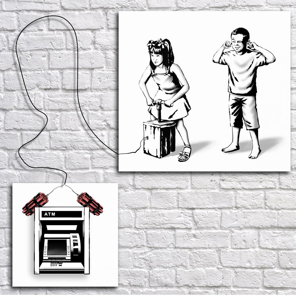 TNT by Rebel Bear (2 Piece Installation)