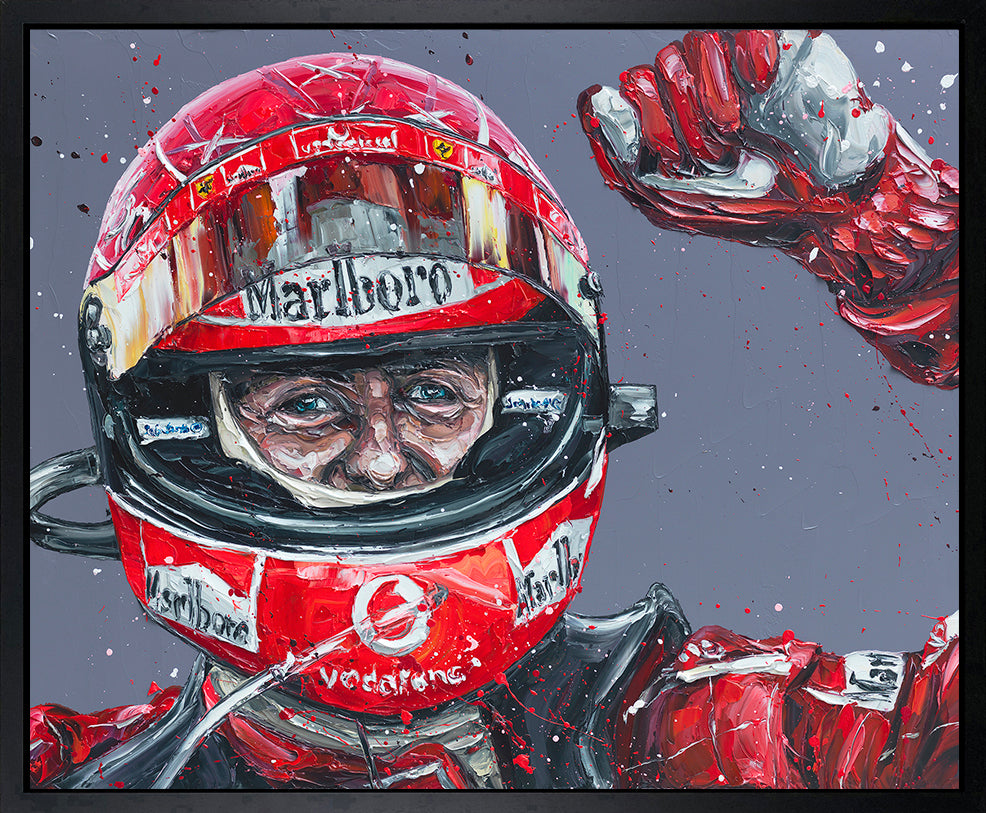 Keep Fighting (Michael Schumacher) by Paul Oz