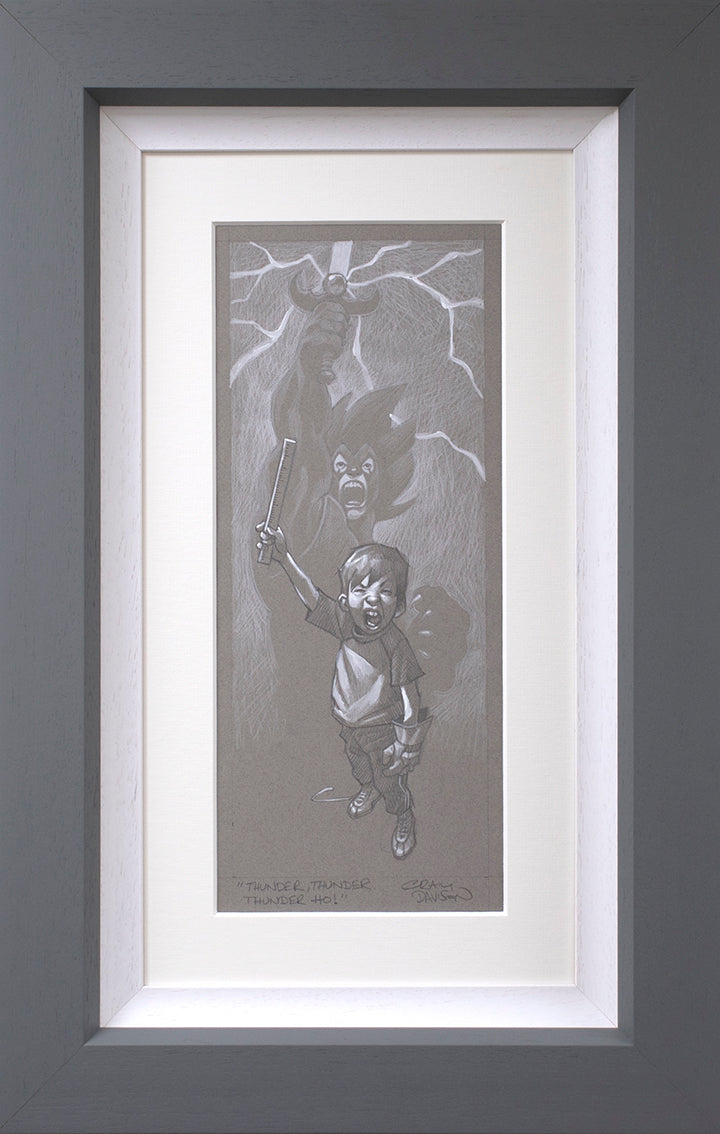 Thunder, Thunder, Thunder Cats Hoooo (Study) by Craig Davison