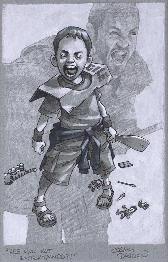 Are you not Entertained ?  by Craig Davison