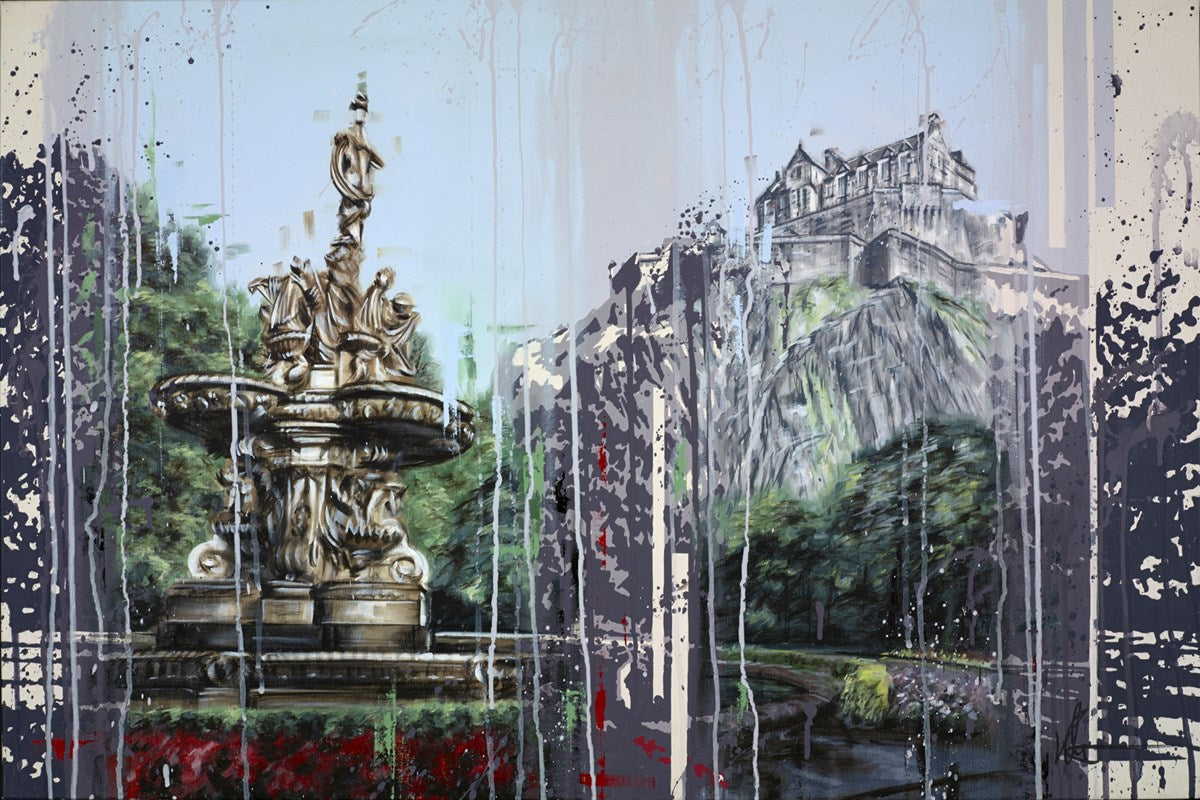 Original Ross Fountain, Edinburgh by Kris Hardy