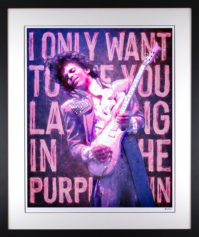Laughing in the Purple Rain by Monica Vincent