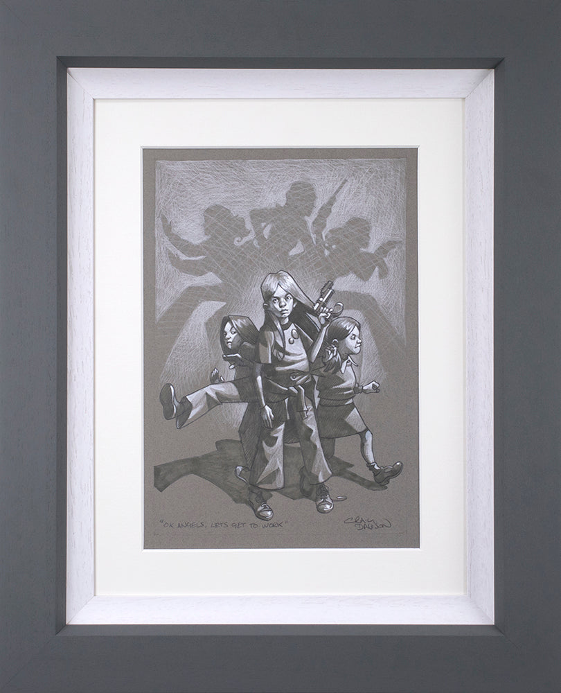 Ok Angels, Lets Get To Work (Study) by Craig Davison