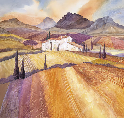 Mediterranean Farm I by Gillian McDonald