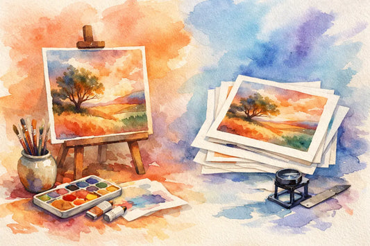 Original Paintings vs Limited Editions Compared