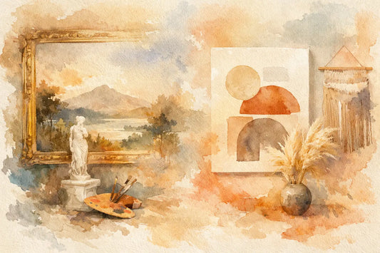 Fine Art vs Wall Decor: What Belongs on Your Walls