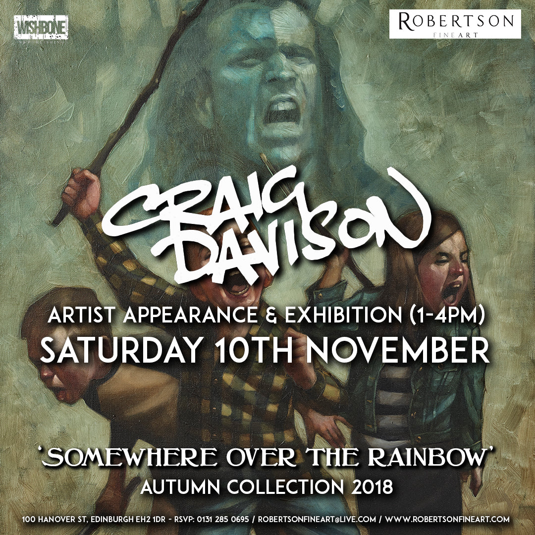 Craig Davison's First Edinburgh Appearance On Saturday the 10th Of November!