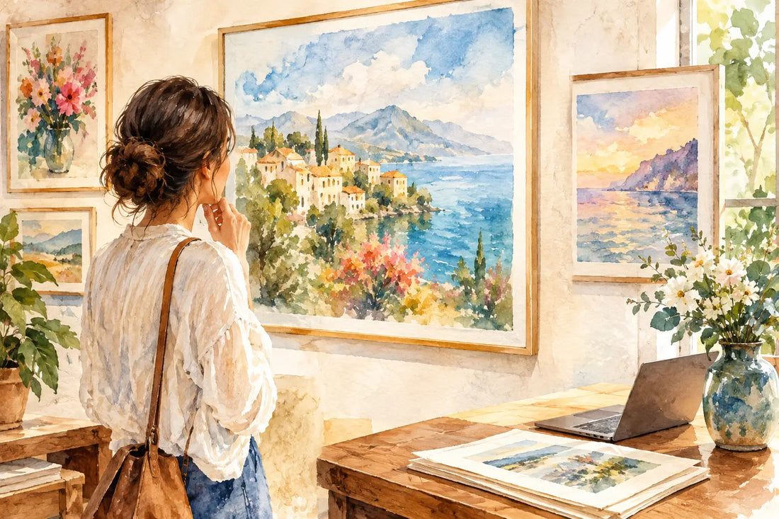 Where to Buy Original Paintings with Confidence