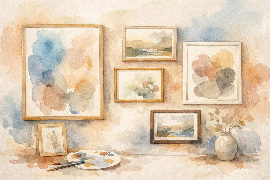 How to Buy Gallery Wall Art That Feels Considered