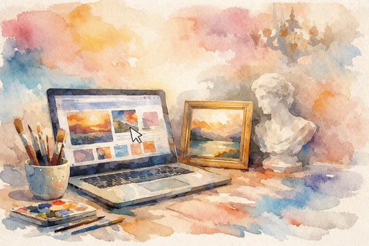 How to Shop a Fine Art Sale Online