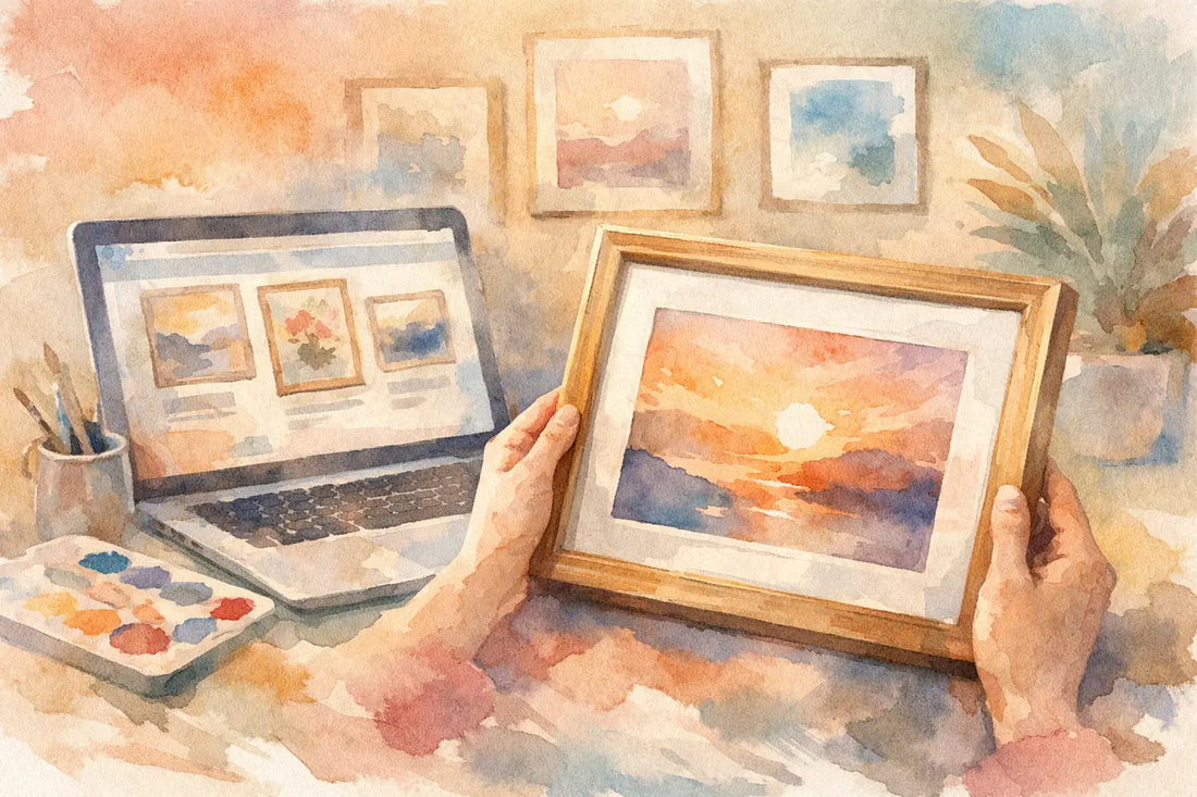 How to Buy Framed Art Online With Confidence