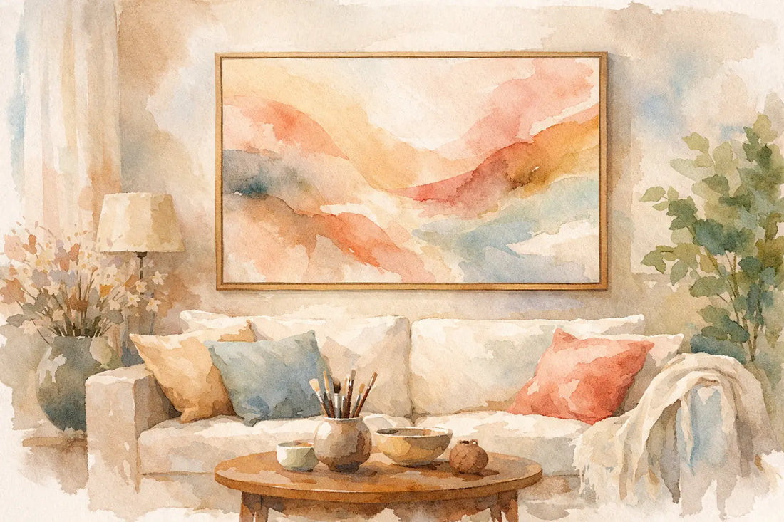 Choosing the Best Artwork for Living Rooms