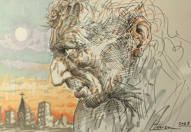 Original Choose Life by Peter Howson