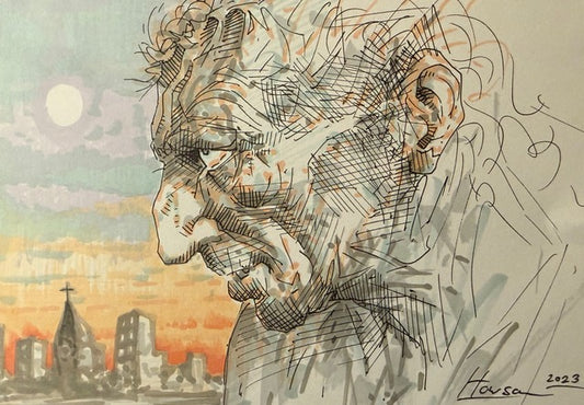 Original Choose Life by Peter Howson