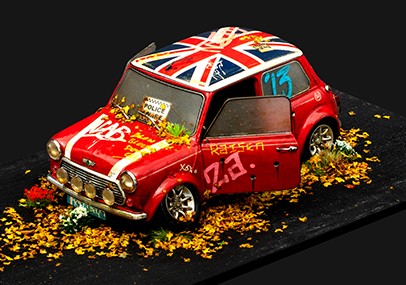 Original Mini Cooper Sport (1997) Sculpture by JJ Adams