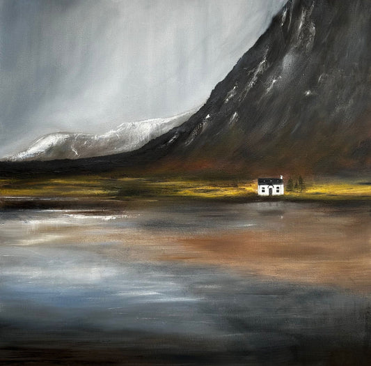 Original Driving to Glencoe by Gill Knight