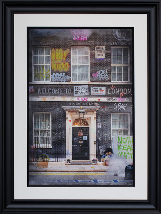 Closed Downing Street Lenticular by JJ Adams