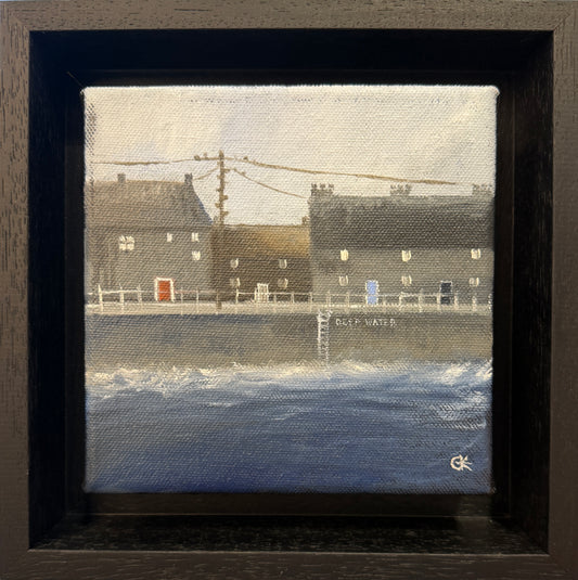 Afternoon Drizzle, Peterhead by Gill Knight