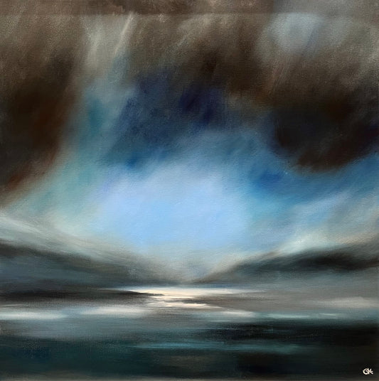 Original Blue View by Gill Knight