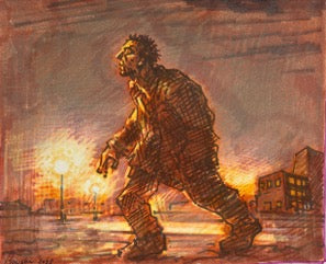 Original Royal Mile by Peter Howson