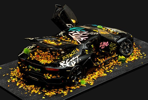 Original Lamborghini Aventador LP 700-4 Sculpture by JJ Adams