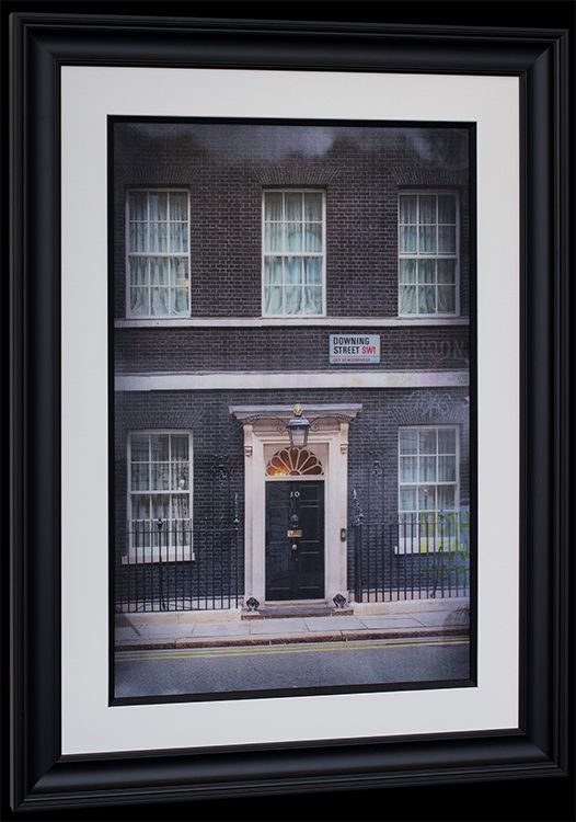 Closed Downing Street Lenticular by JJ Adams