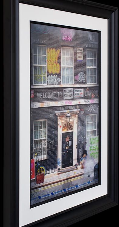 Closed Downing Street Lenticular by JJ Adams