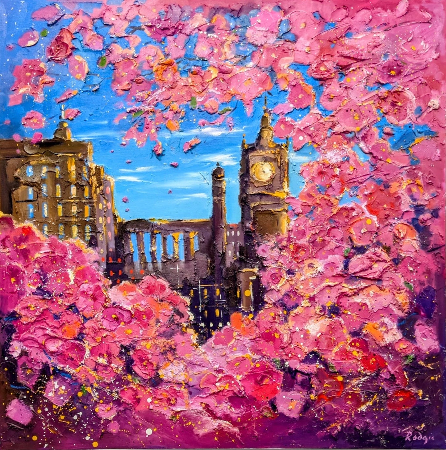 Original Princes St. Blossoms by Lynn Rodgie