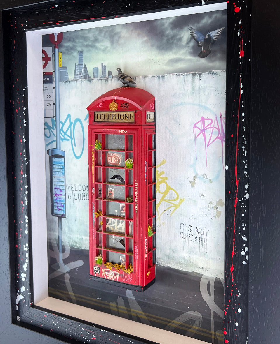 Collect Call - Rule Britannia 3D Sculpture Artwork by JJ Adams