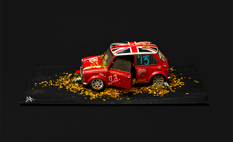 Original Mini Cooper Sport (1997) Sculpture by JJ Adams