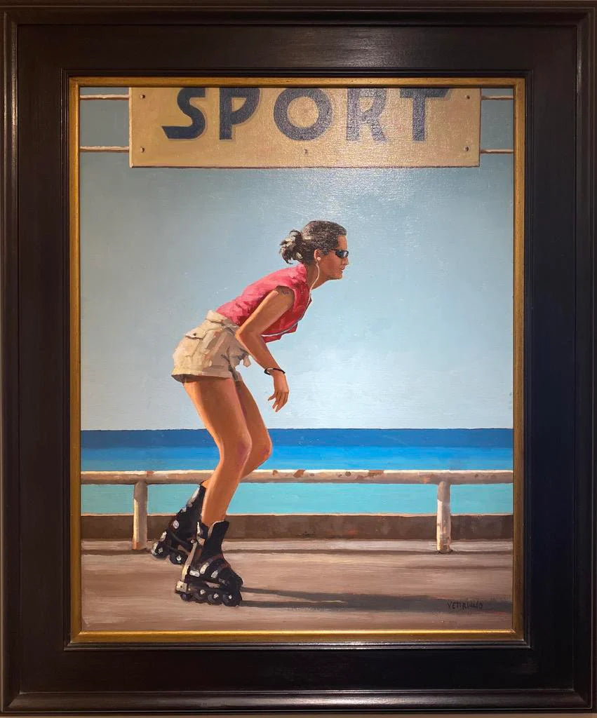 Original 'Blades' by Jack Vettriano - POA