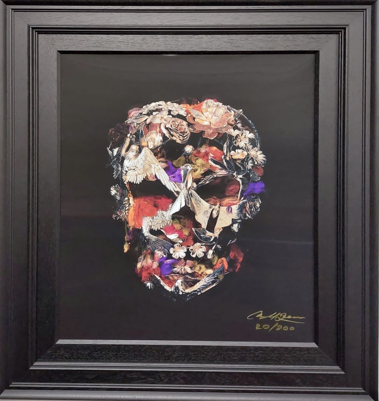 Vanitas Skull Lenticular by Gary James McQueen – Robertson Fine Art