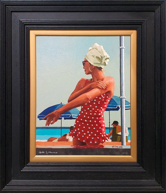 Arrangement in Red, White & Blue by Jack Vettriano